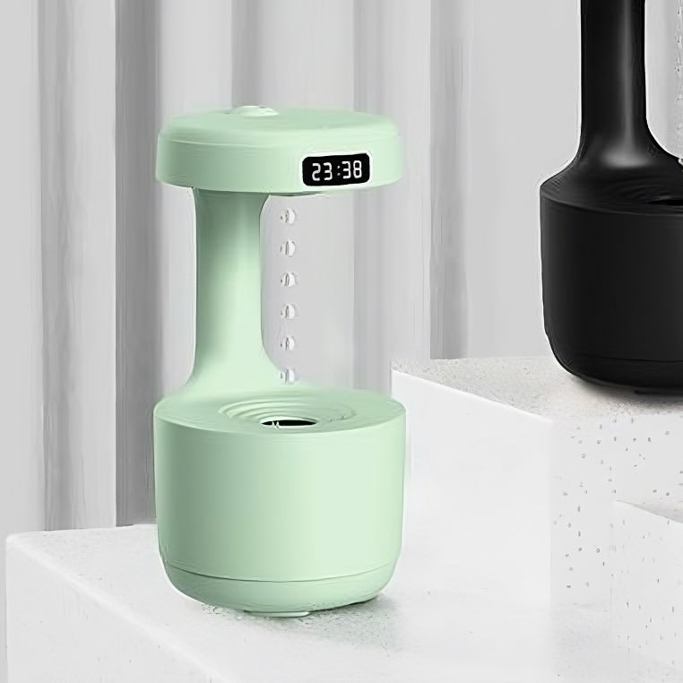 Anti-Gravity Humidifier, With Clock